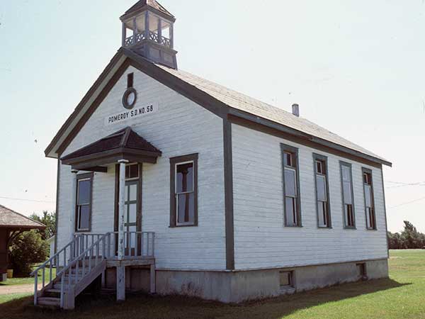 The former Pomeroy School