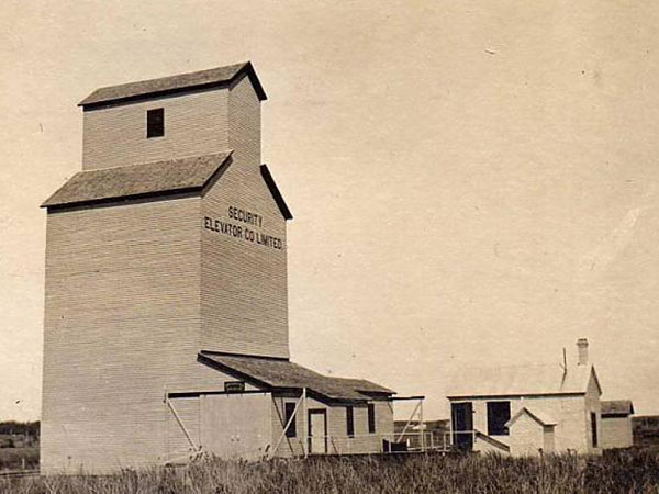 Security grain elevator at Pope