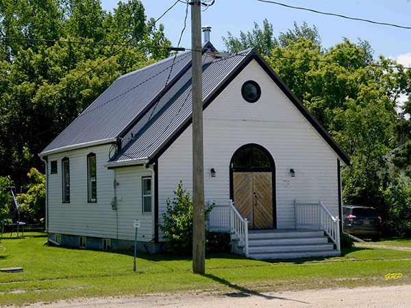 The former Poplar Point United Church
