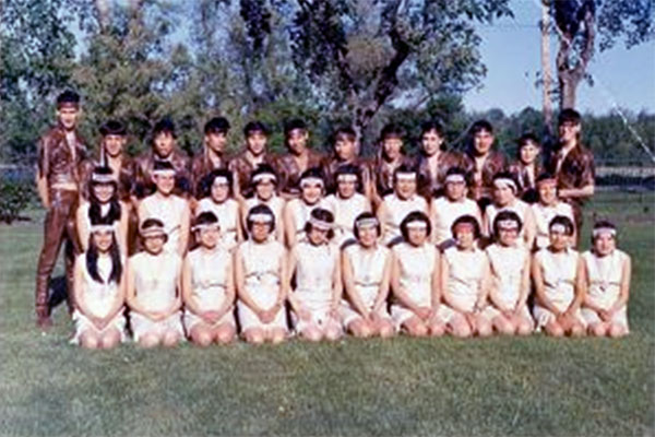 The Portage Indian Residental School Glee Club