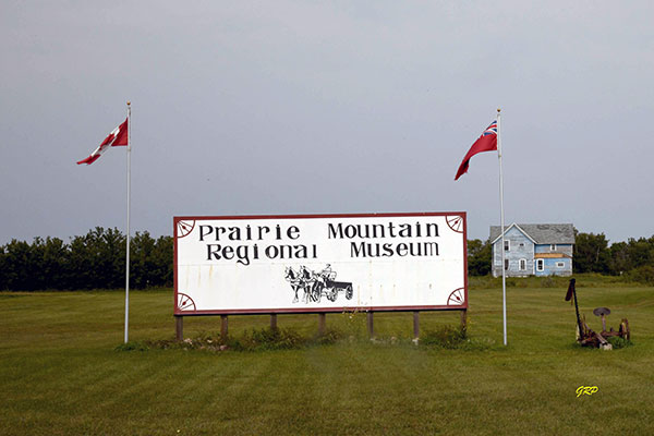 Entrance to the Prairie Mountain Regional Museum