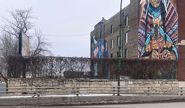 Site of the former Radford-Wright Warehouse