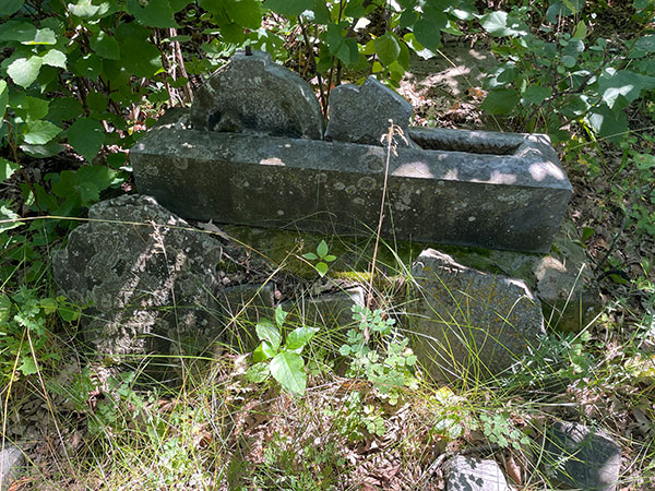 Headstone in Rapid City Pioneer Cemetery / McArthur Cemetery