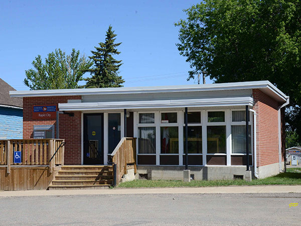 Post office building at Rapid City