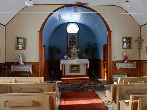 Interior of the St. Michael and Archangel Ukrainian Catholic Church