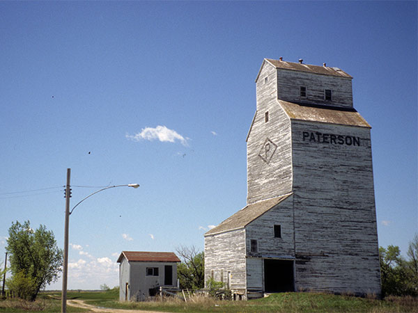 The former Paterson Grain Elevator at Ridgeville, built in 1947