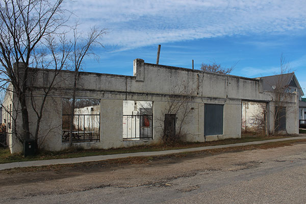 The former Ridgeville Garage