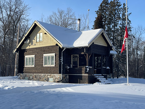 Gatekeeper's residence at the Riding Mountain North Entrance