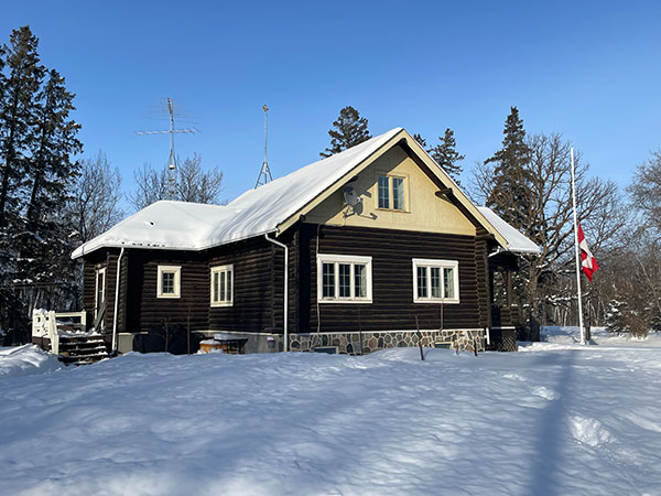 Gatekeeper's residence at the Riding Mountain North Entrance