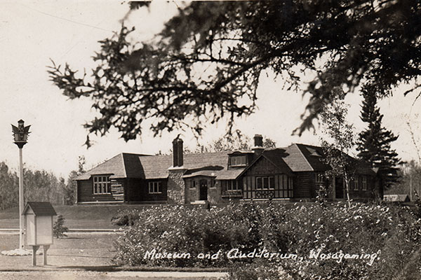 Museum and auditorium building at Wasagaming