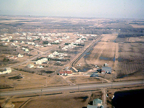 Aerial view of the Rivercrest Airstrip