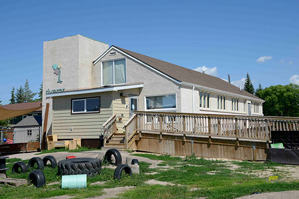 The former Rivercrest United Church