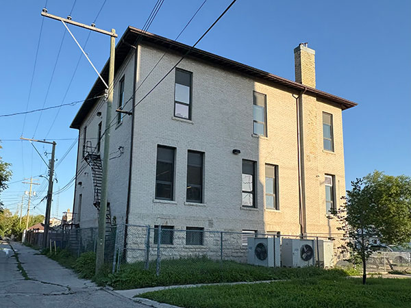 Rear of the former Robertson Memorial Institute Building