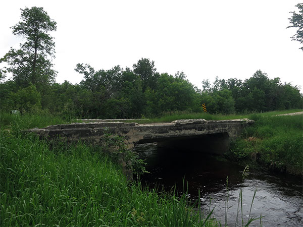 Concrete beam bridge no. 318