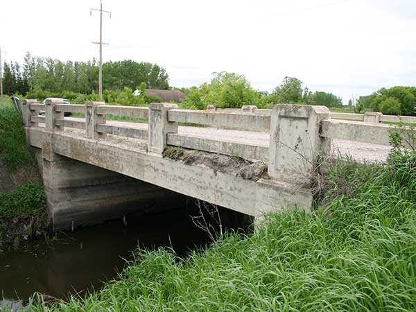 Concrete beam bridge no. 1495