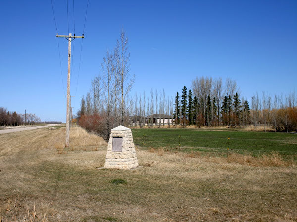 Rosenhoff Pioneer Cemetery monument