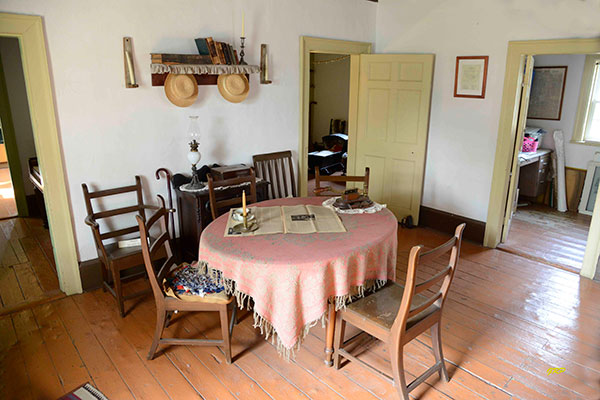 Interior of Ross House Museum