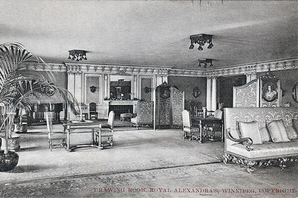Drawing Room in the Royal Alexandra Hotel