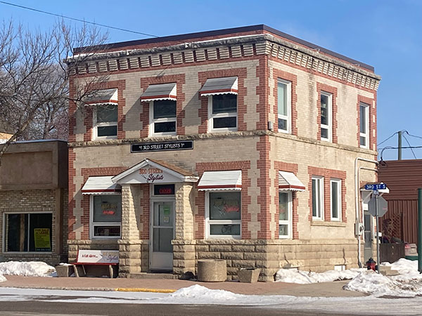 The former Royal Bank Building at Beausejour