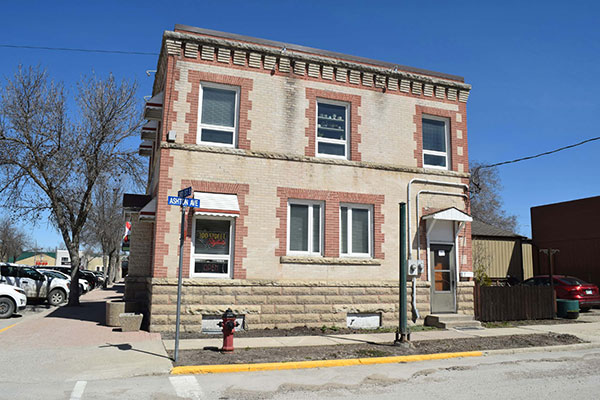 The former Royal Bank Building at Beausejour
