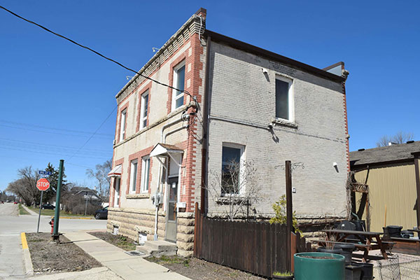 The former Royal Bank Building at Beausejour