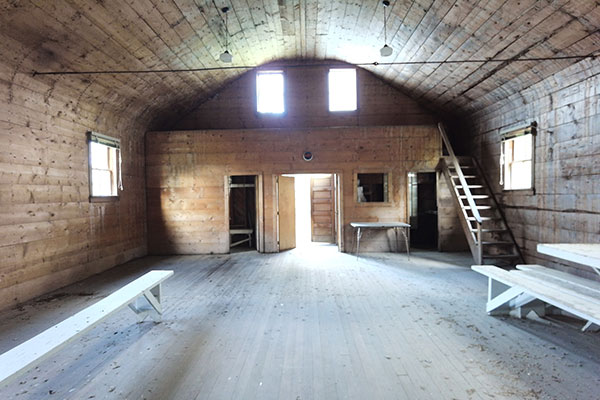 Interior of the Ruthenia Community Hall