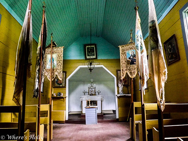Interior of Sadlow Nativity of the Blessed Virgin Mary Ukrainian Catholic Church
