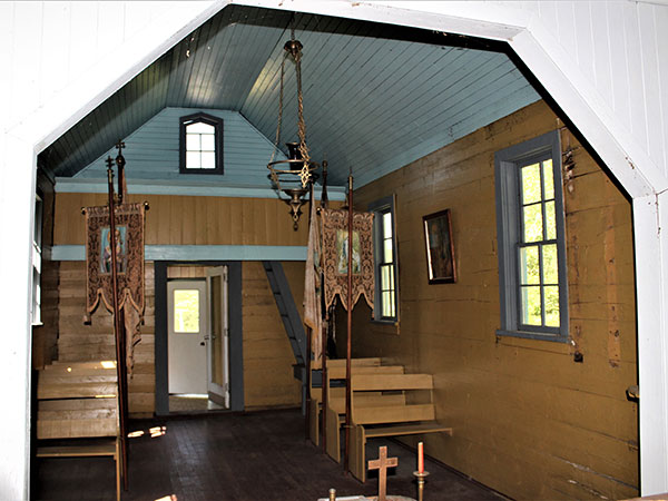 Interior of Nativity of the Blessed Virgin Mary Ukrainian Catholic Church