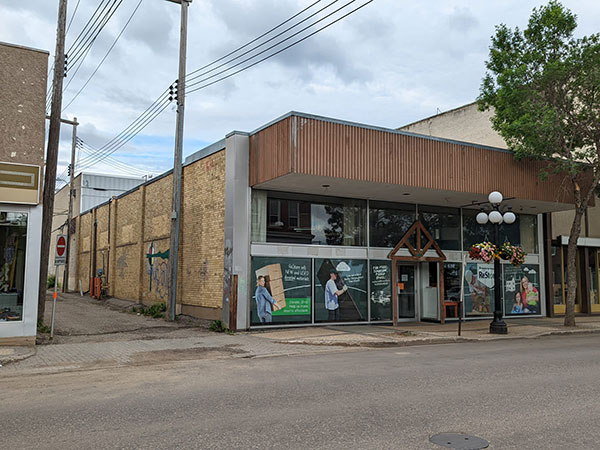 The former Safeway store at Boissevain