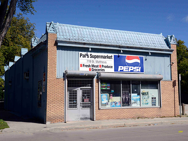 Former Safeway store on St. Matthews Avenue in Winnipeg