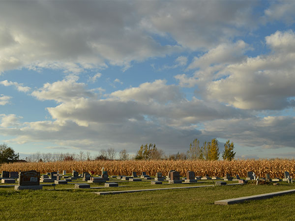 Reinland Mennonite Cemetery at Schanzenfeld