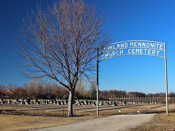 Reinland Mennonite Cemetery at Schanzenfeld