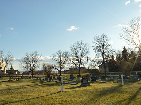 Zion Mennonite Cemetery at Schanzenfeld