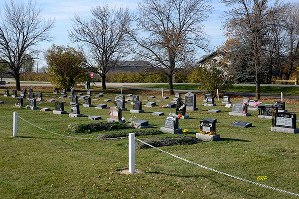 Zion Mennonite Cemetery at Schanzenfeld