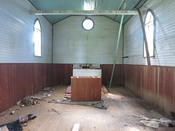 Interior of the Our Lady of the Snow Catholic Church