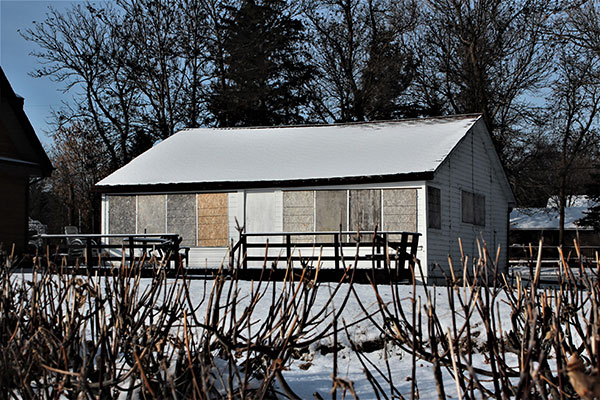 Rear view of Seaforth Cottage
