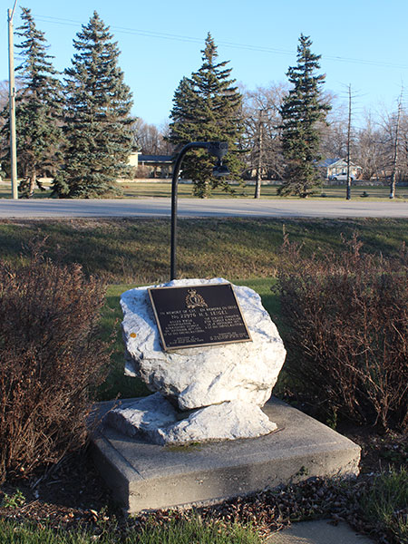 Seigel RCMP Memorial
