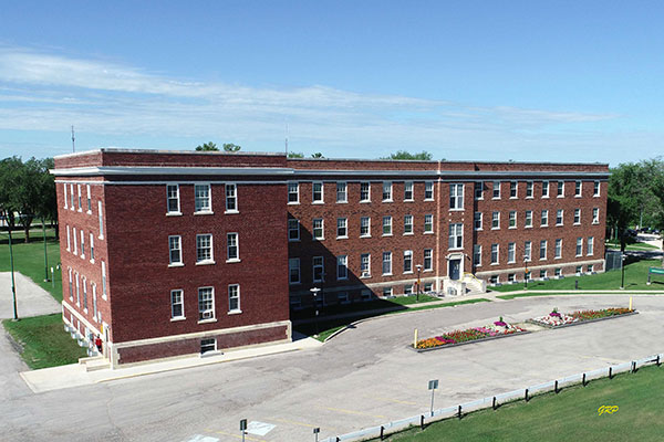 Aerial view of Selkirk Mental Health Centre