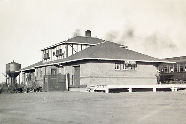 Canadian Pacific Railway Station at Selkirk