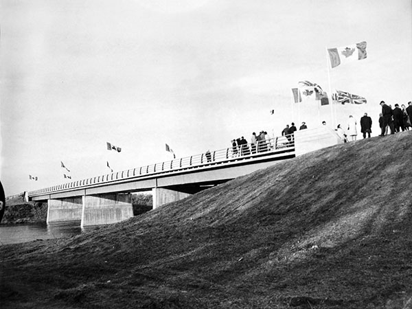 Opening of Ernest Thompson Seton Bridge