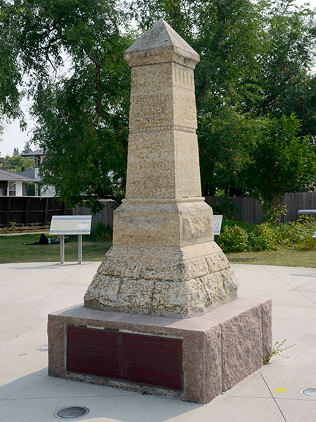 Seven Oaks commemorative monument