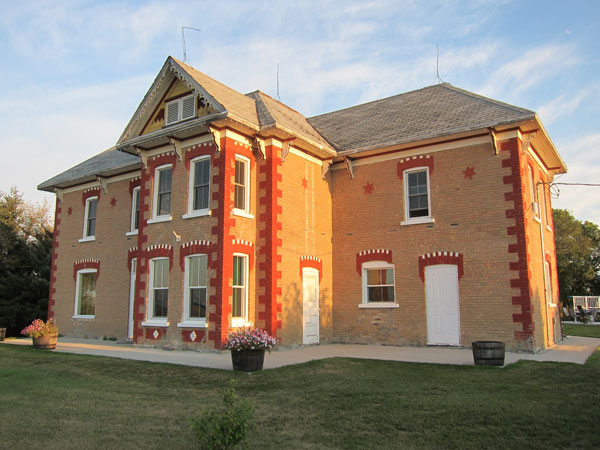 The former Shaver House, destroyed in May 2013