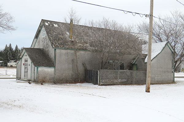 The former Ukrainian Greek Catholic Church at Shoal Lake