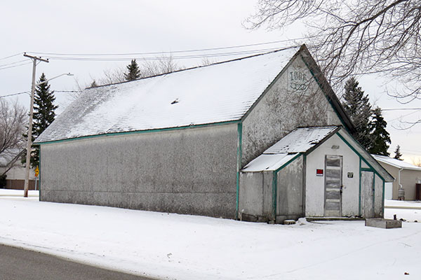 The former Ukrainian Greek Catholic Church at Shoal Lake