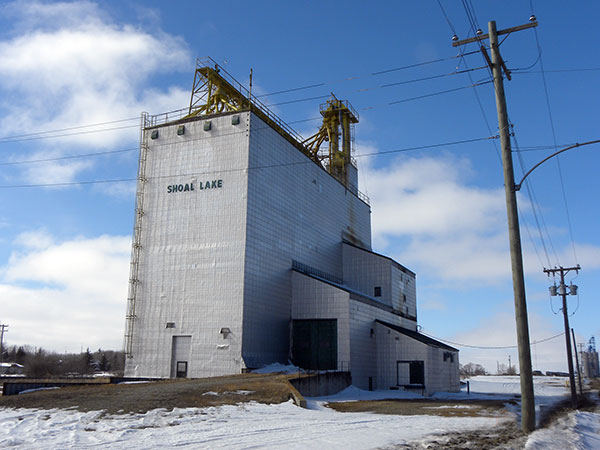 Former Manitoba Pool grain elevator at Shoal Lake