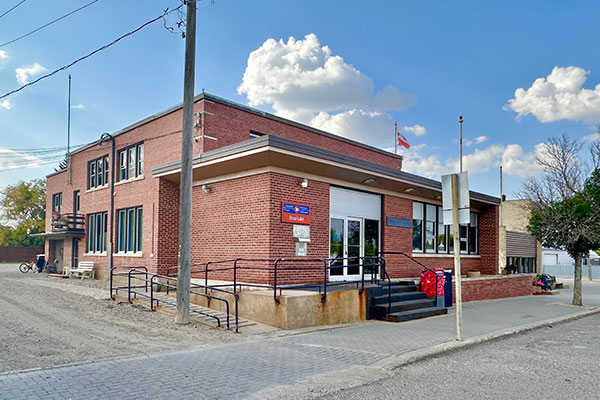 Dominion Post Office Building at Shoal Lake