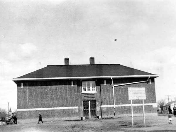 The second Shoal Lake School, built in 1926
