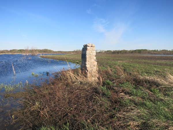 Monument for the Sibbald Wildlife Sanctuary