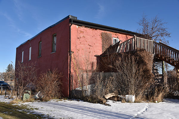 Rear view of Sidney General Store