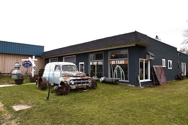 The former Alf’s Garage / Sid’s Garage